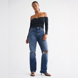Abercrombie & Fitch Blue Women's Jeans